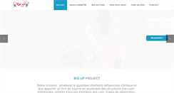 Desktop Screenshot of bigup-project.org